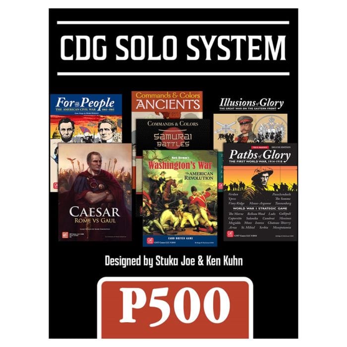 GMT Games CDG Solitaire System - Lost City Toys