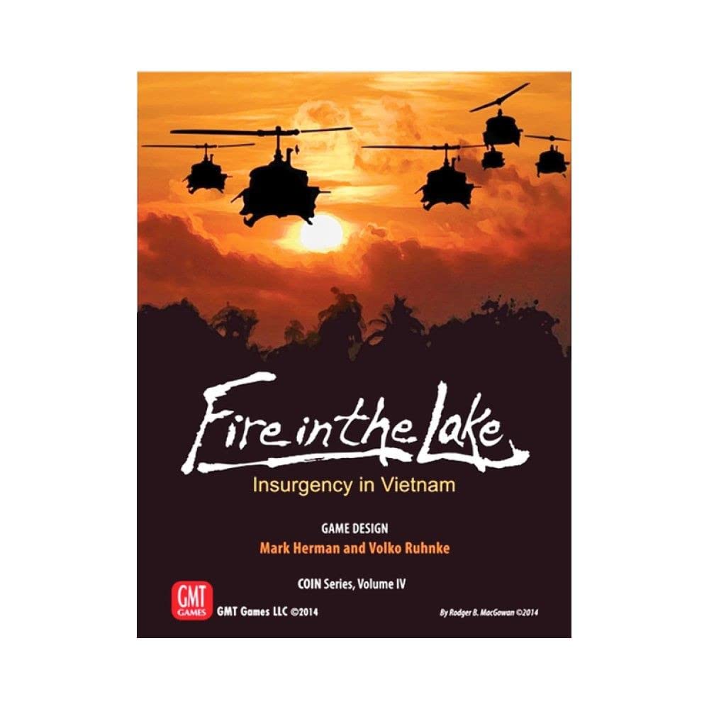 Gmt Games Counter Insurgencies: Fire in the Lake - Insurgency in Vietnam - Lost City Toys