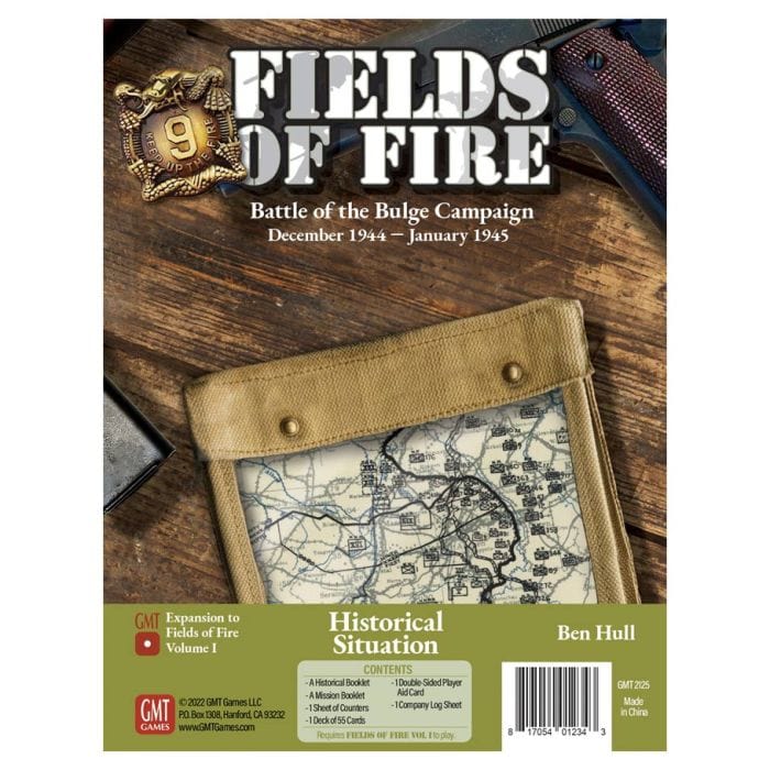 GMT Games Fields of Fire: The Bulge Campaign Expansion - Lost City Toys