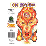 Goodman Games 14 - Set Dungeon Crawl Classics Elemental Dice: Fire - Lost City Toys