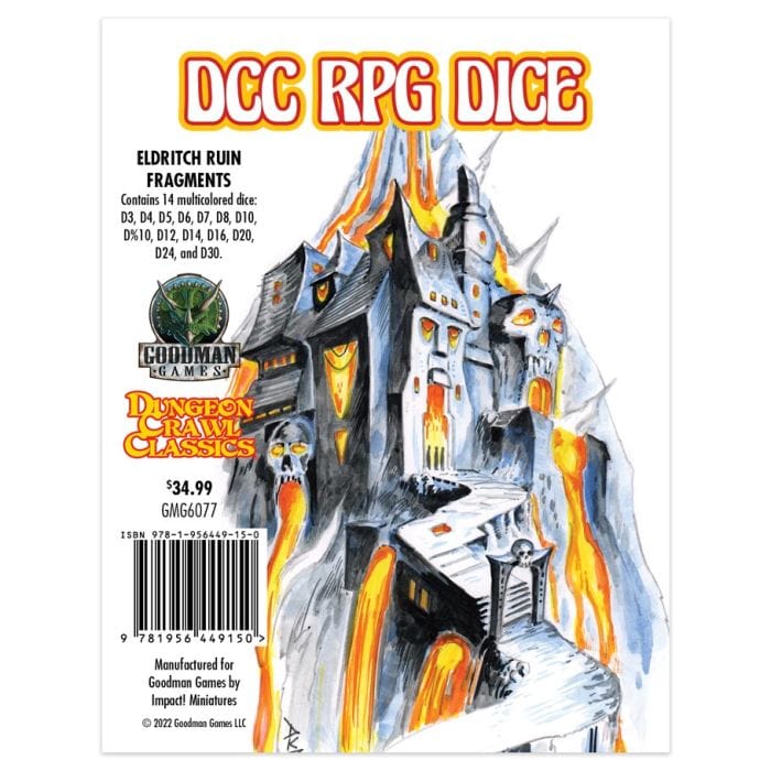 Goodman Games DCC Dice: Eldritch Ruin - Lost City Toys