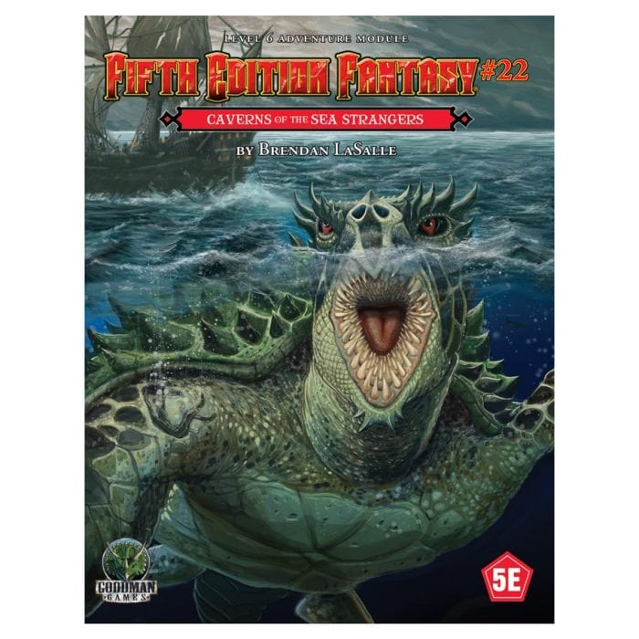 Goodman Games D&D 5E: Fantasy #22: Caverns of the Sea Strangers - Lost City Toys
