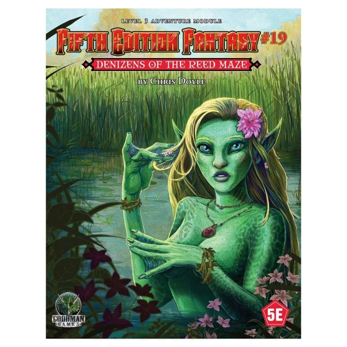 Goodman Games D&D 5E: Fifth Edition Fantasy #19: Denizens of the Reed Maze - Lost City Toys