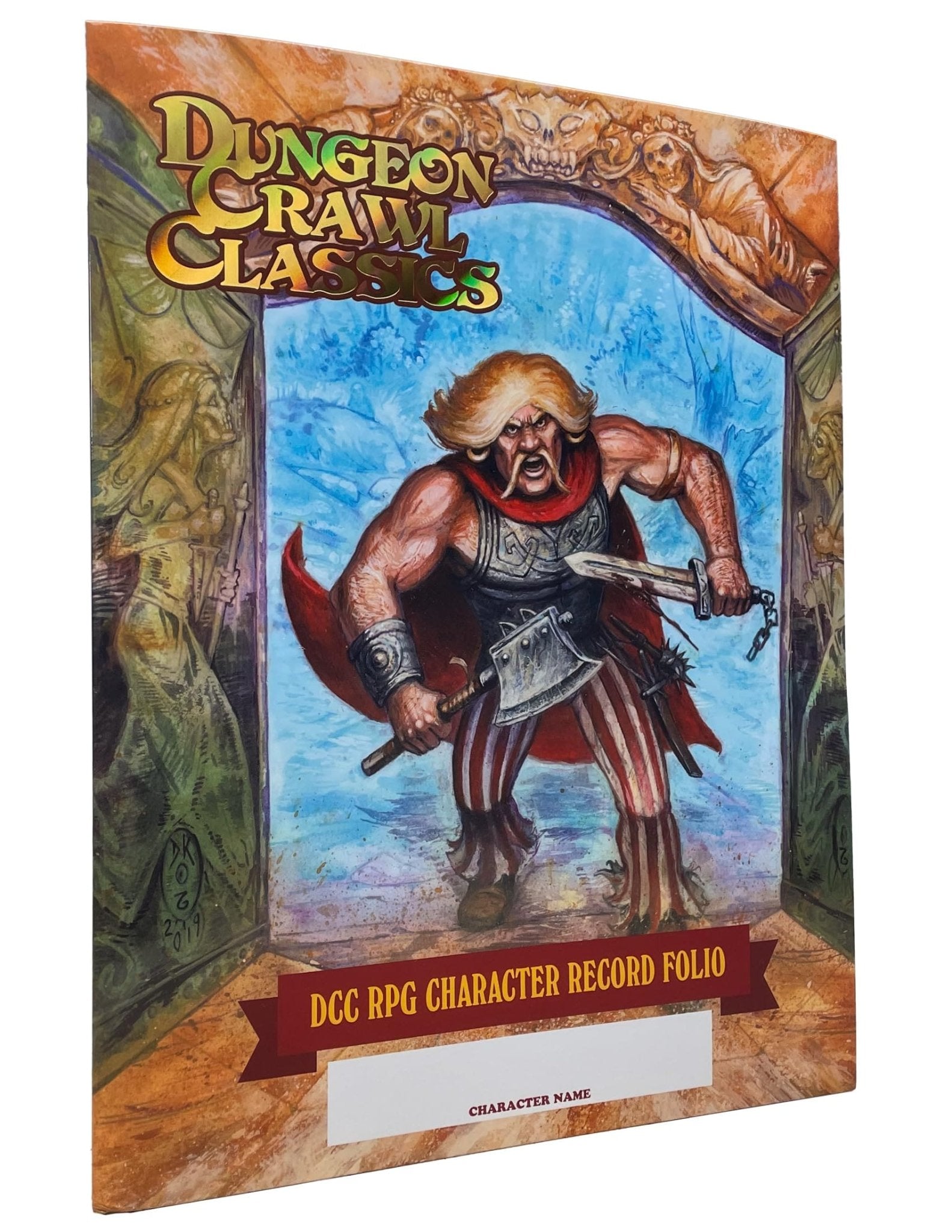 Goodman Games Dungeon Crawl Classics RPG: Character Record Folio - Lost City Toys