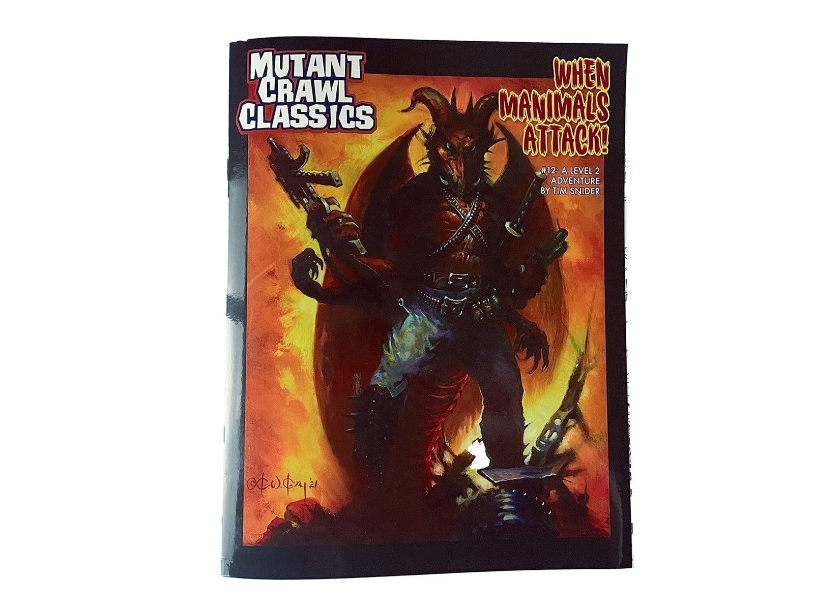 Goodman Games Mutant Crawl Classics #12: When Mammals Attack - Lost City Toys