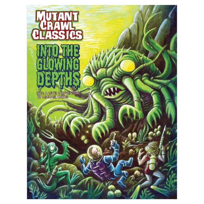 Goodman Games Mutant Crawl Classics: #13 Into the Glowing Depths - Lost City Toys