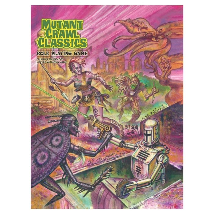 Goodman Games Mutant Crawl Classics: Core Rulebook (Softcover) - Lost City Toys