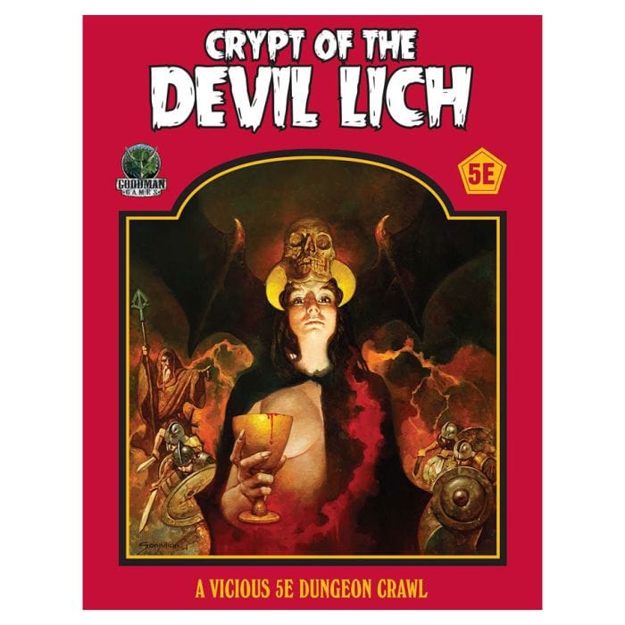 Goodman Games Role Playing Games Goodman Games D&D 5E: Crypt of the Devil Lich