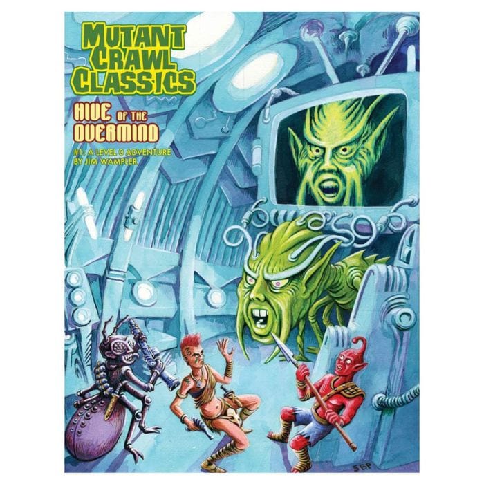 Goodman Games Role Playing Games Goodman Games Mutant Crawl Classics: #1 Hive of the Overmind