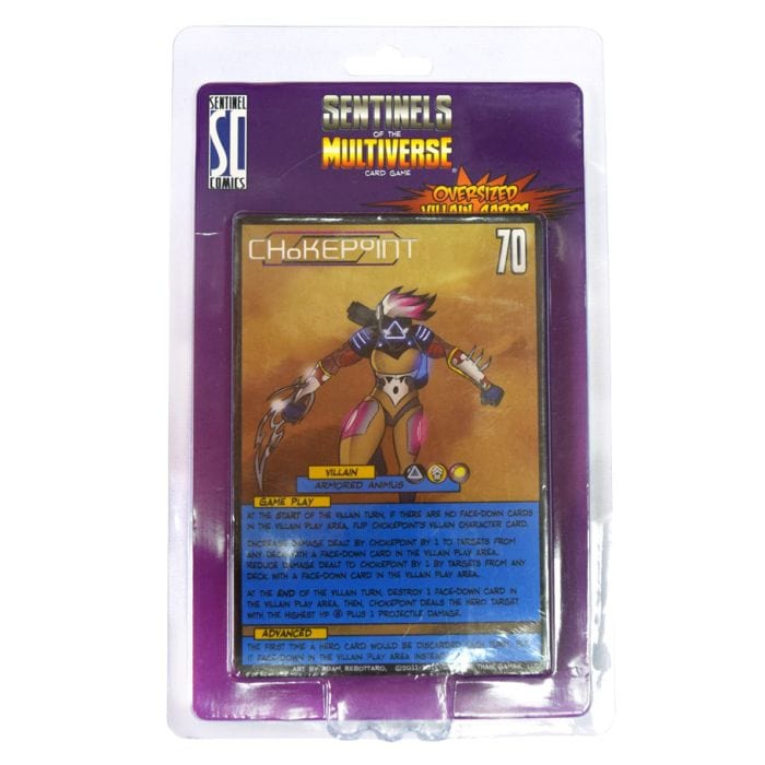 Greater Than Games Sentinels of the Multiverse: Oversized Villain Cards - Lost City Toys