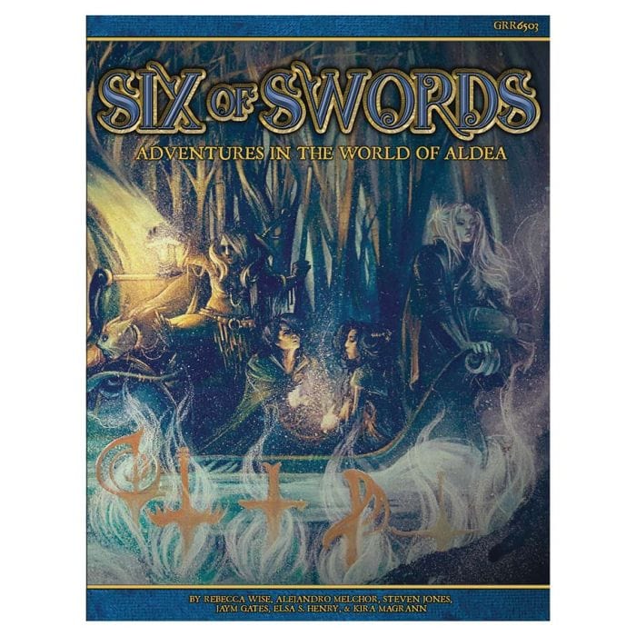 Green Ronin Publishing Blue Rose: Six of Swords (Softcover) - Lost City Toys