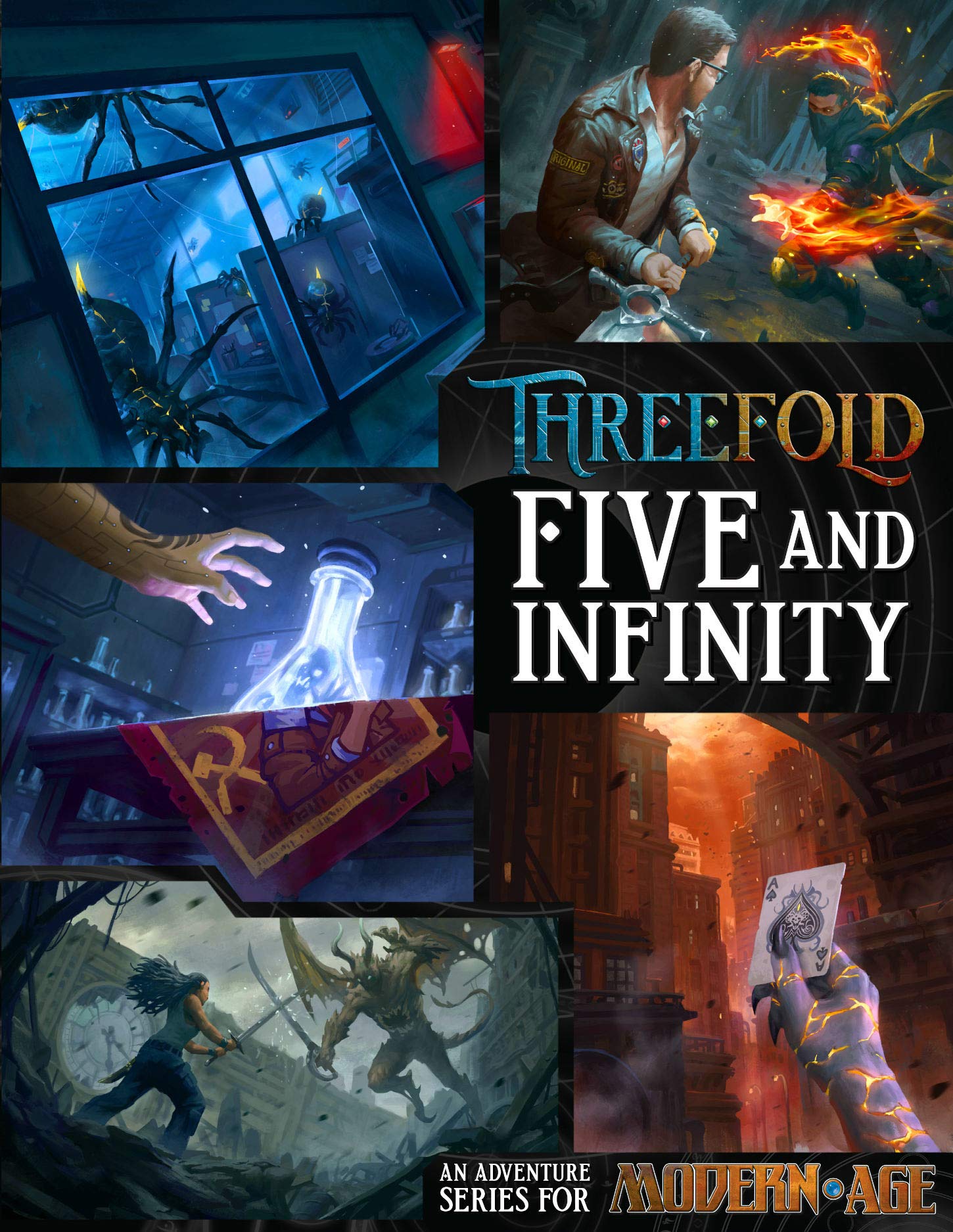 Green Ronin Publishing Modern AGE RPG: Five and Infinity - Lost City Toys