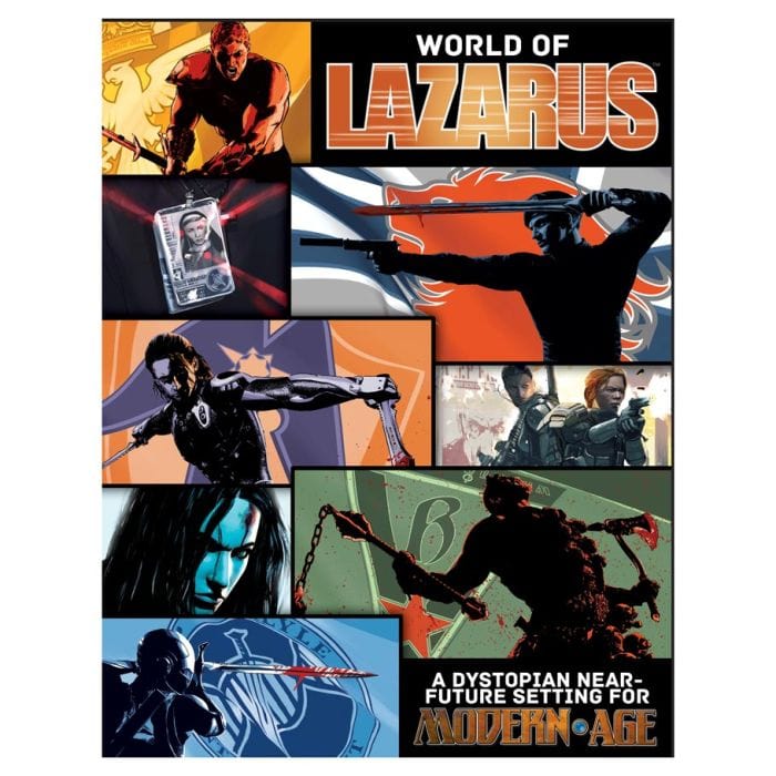 Green Ronin Publishing Modern AGE: The World of Lazarus - Lost City Toys