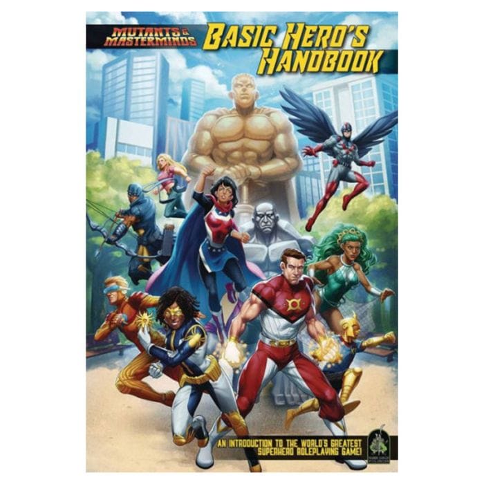Green Ronin Publishing Mutants & Masterminds: Basic Hero's Handbook - Lost City Toys