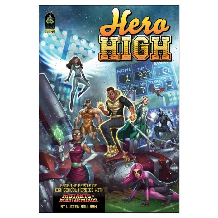 Green Ronin Publishing Mutants & Masterminds: Hero High Revised Edition - Lost City Toys