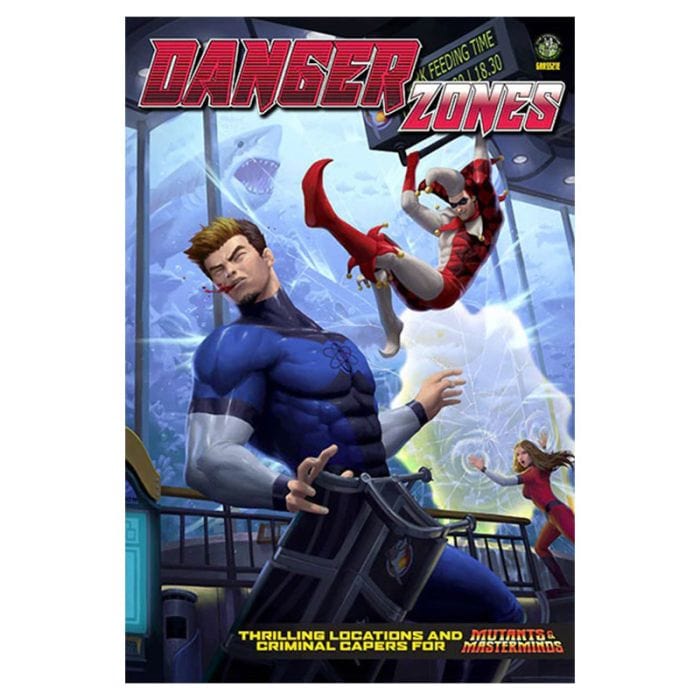 Green Ronin Publishing Role Playing Games Green Ronin Publishing Mutants & Masterminds: Danger Zones