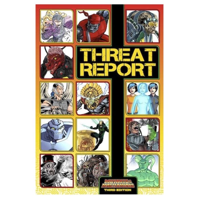 Green Ronin Publishing Role Playing Games Green Ronin Publishing Mutants & Masterminds: Threat Report