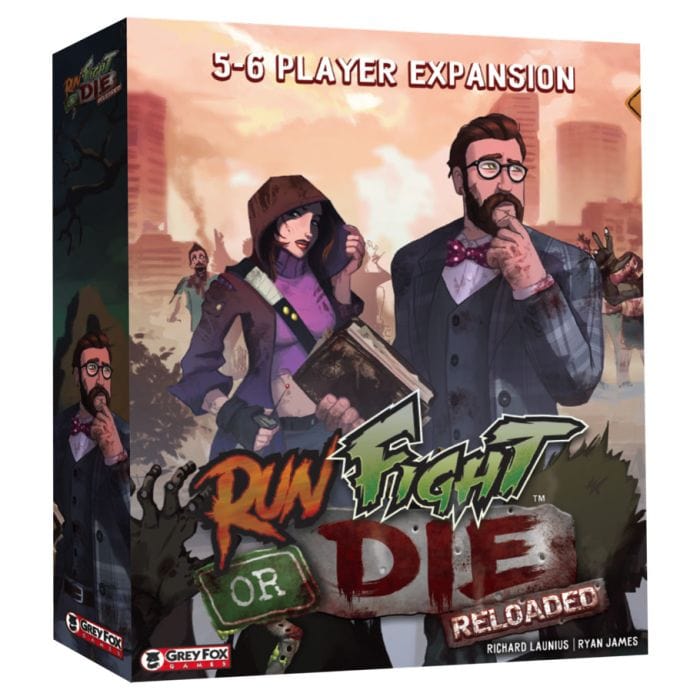 Grey Fox Games Board Games Grey Fox Games Run Fight or Die Reloaded 5-6 Player Expansion