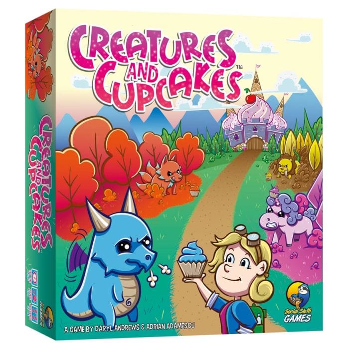 Grey Fox Games Creatures And Cupcakes - Lost City Toys