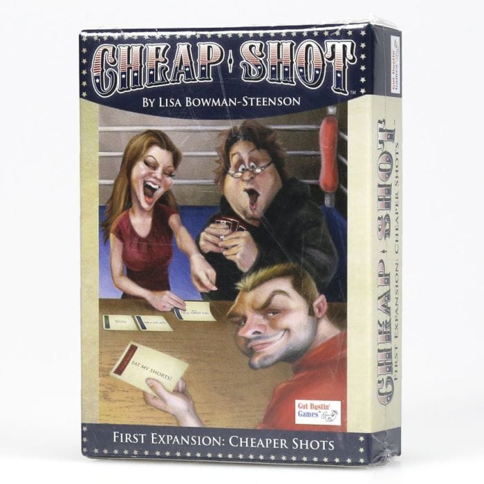 Gut Bustin' Games Cheap Shot: Cheaper Shots Expansion - Lost City Toys