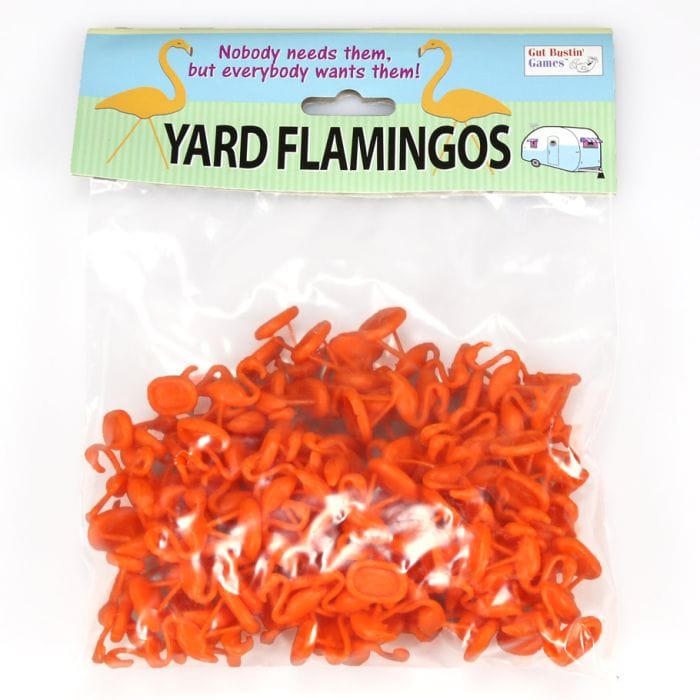 Gut Bustin' Games Trailer Park Wars: Orange Flamingos - Lost City Toys