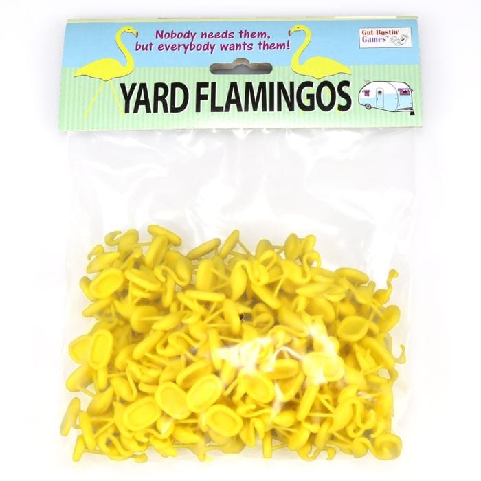 Gut Bustin' Games Trailer Park Wars: Yellow Flamingos - Lost City Toys