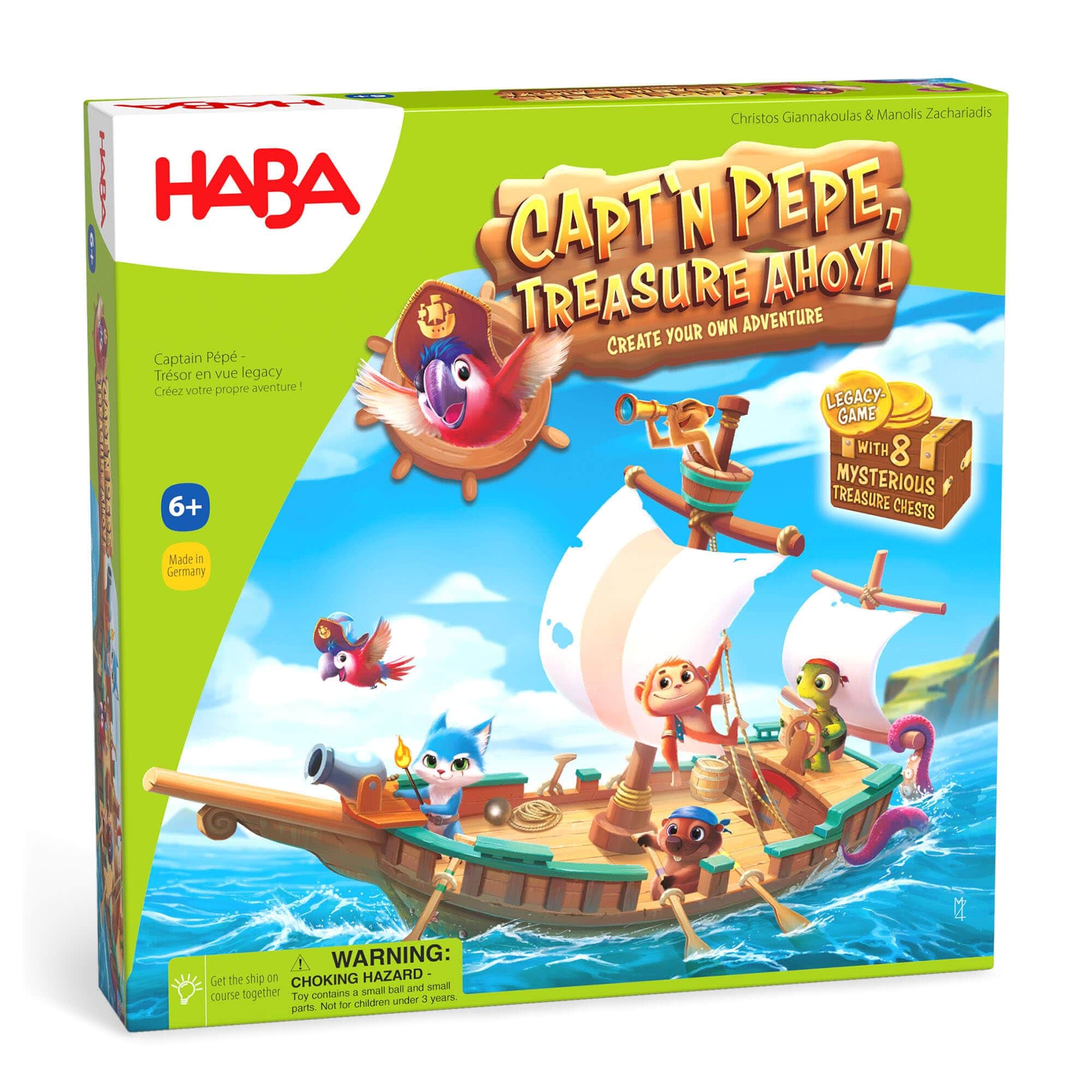 Haba Usa Board Games Haba Usa Captain Pepe: Treasure Ahoy!