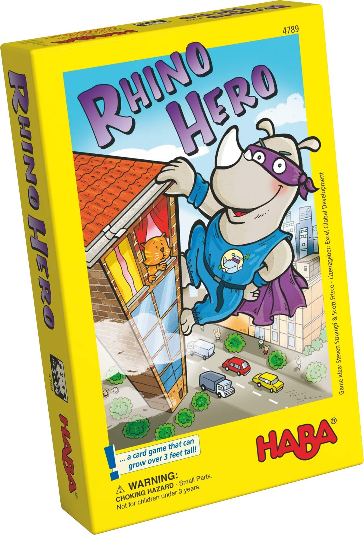 Haba Usa Rhino Hero - Lost City Toys