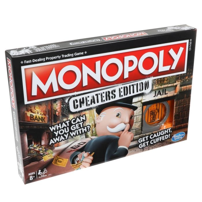 Hasbro Monopoly Cheaters Edition - Lost City Toys