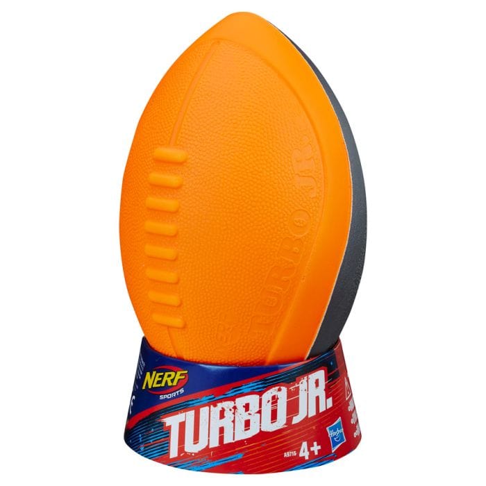 Hasbro Nerf: Sports: Turbo Jr Football (Pack of 4) - Lost City Toys