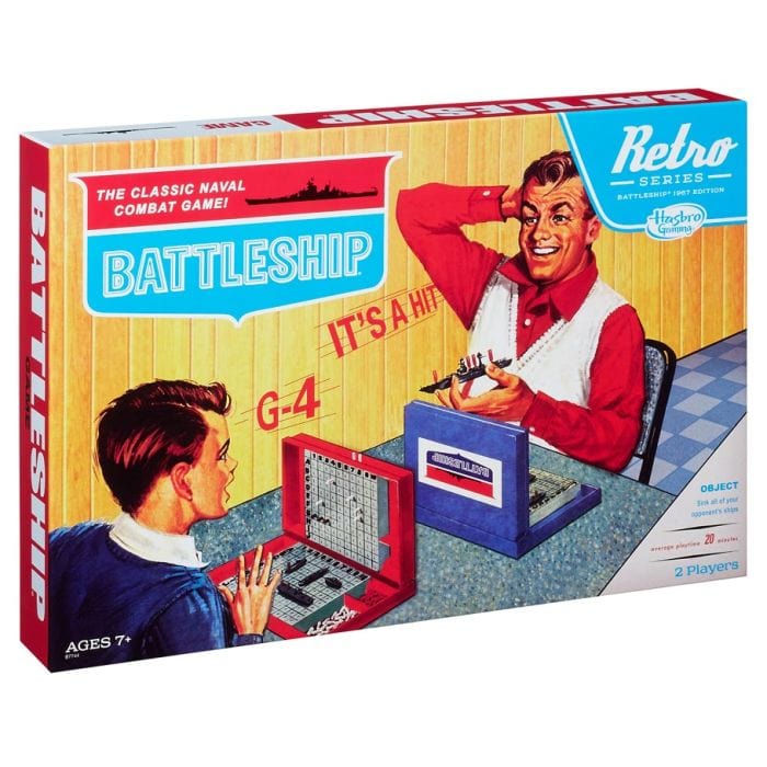 Hasbro Retro Battleship - Lost City Toys