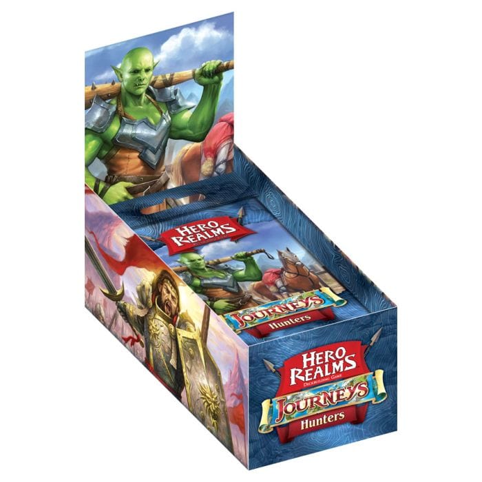 Hero Realms Deckbuilding Game: Journeys: Hunters Booster DISPLAY (12) - Lost City Toys