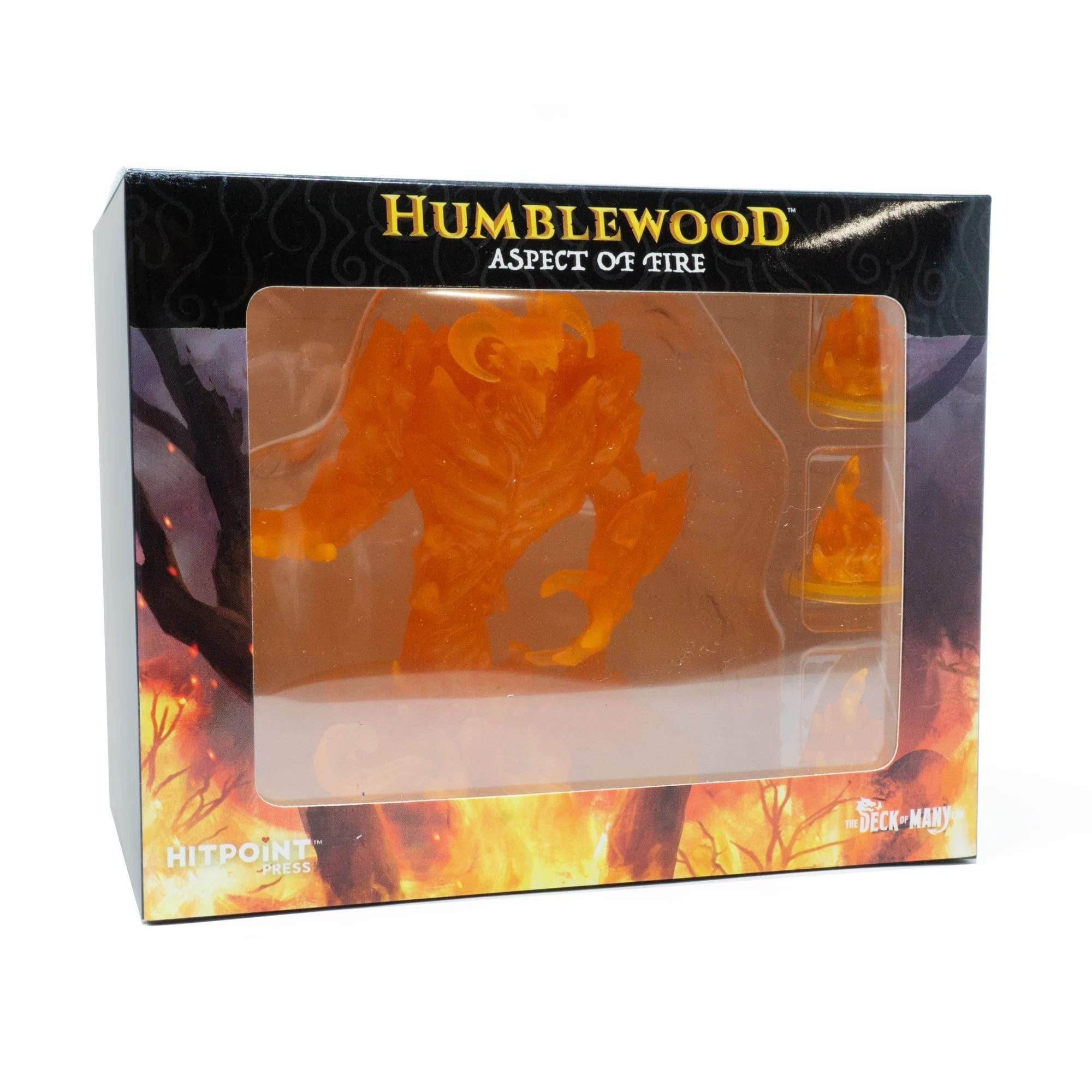 Hit Point Press Humblewood (5E): Mini - 4`x4` Aspect of Fire - Lost City Toys