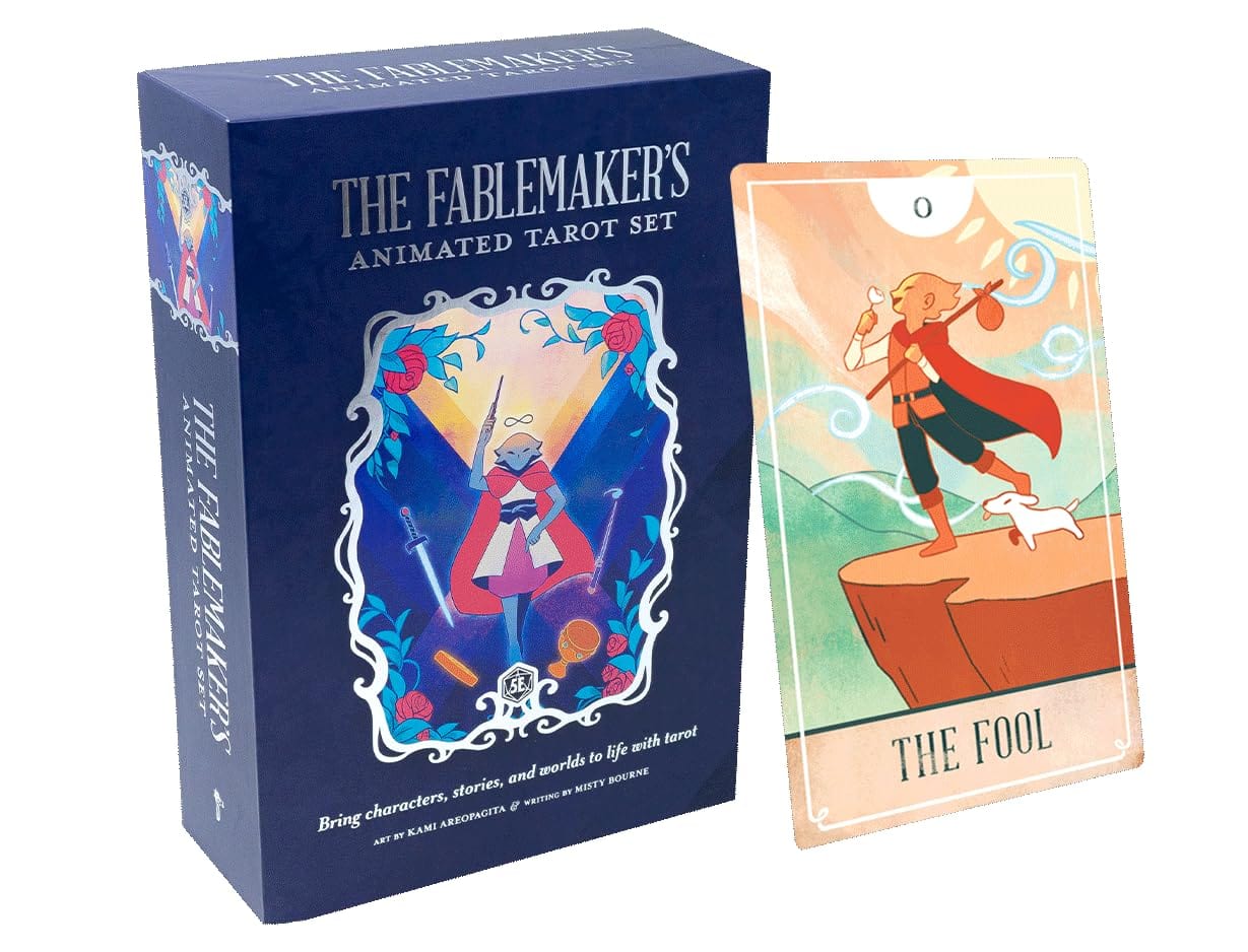 Hit Point Press The Fablemaker's Animated Tarot Box Set - Lost City Toys