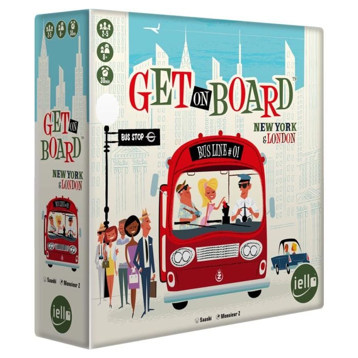 IELLO Get On Board London New York & London - Lost City Toys