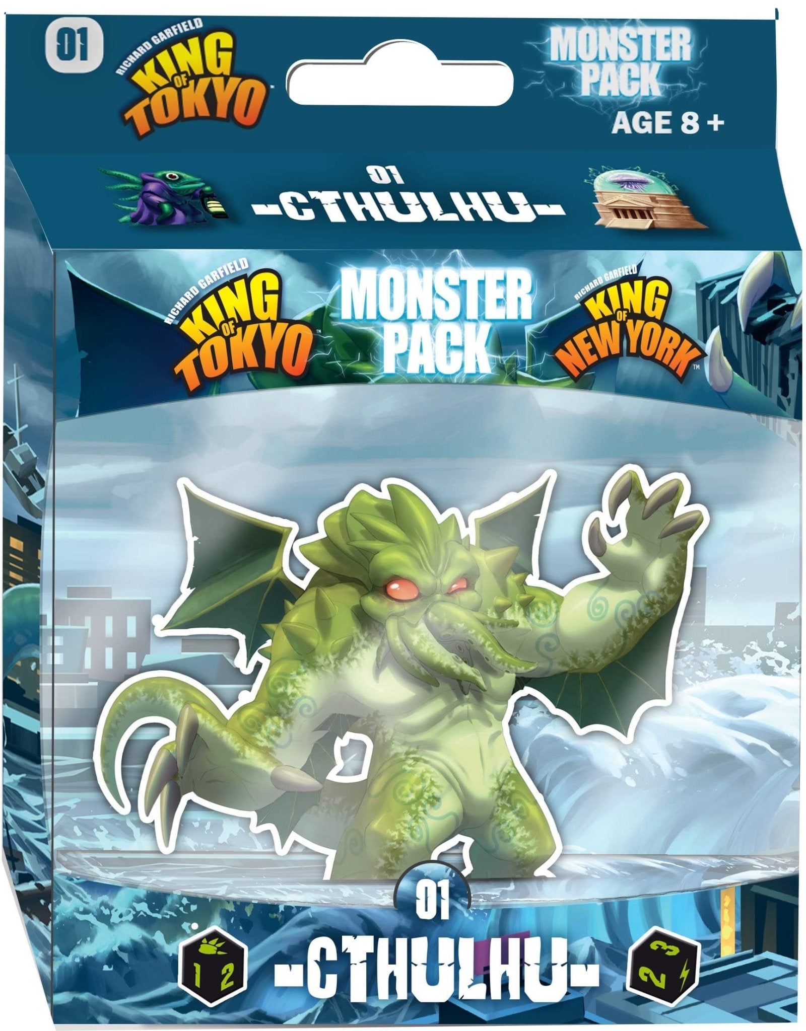 Iello King of Tokyo: Cthulhu Monster Pack - Lost City Toys