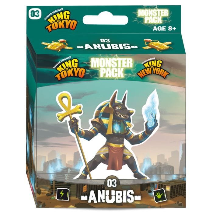 IELLO King of Tokyo: Monster Pack 3: Anubis - Lost City Toys