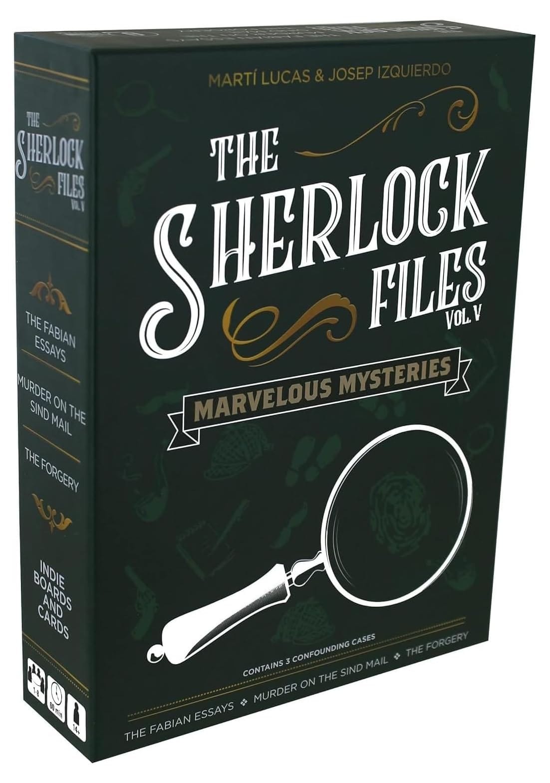 Indie Boards & Cards Sherlock Files: Vol. 5 - Marvelous Mysteries - Lost City Toys