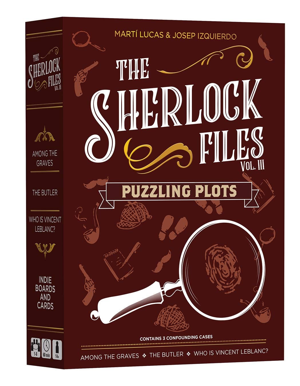Indie Boards & Cards Sherlock Files: Vol. III - Puzzling Plots - Lost City Toys