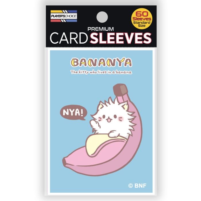 Japanime Games Card Accessories Japanime Games Deck Protector: Long Haired Bananya Blue (60)