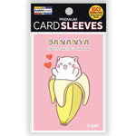 Japanime Games Card Accessories Japanime Games Deck Protector: Lovely Bananya Pink (60)