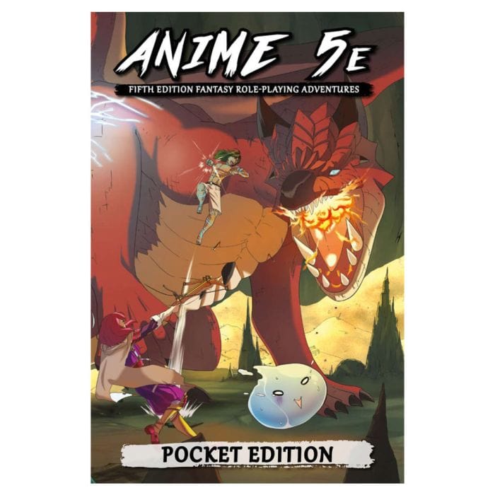 Japanime Games D&D 5E: Anime 5E Pocket Edition - Lost City Toys