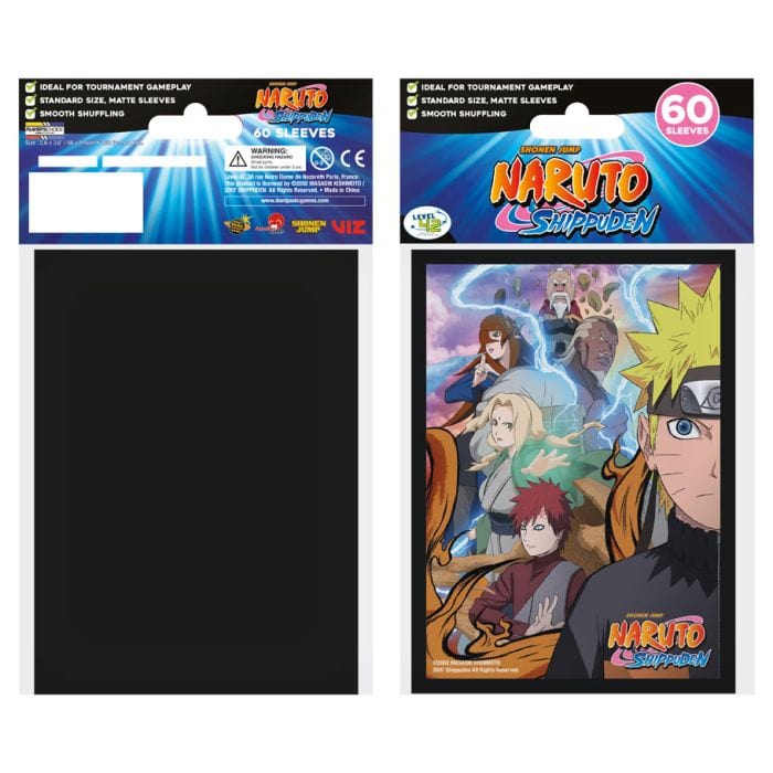 Japanime Games Deck Protector: Small: Naruto: Ninja Fight (60) - Lost City Toys