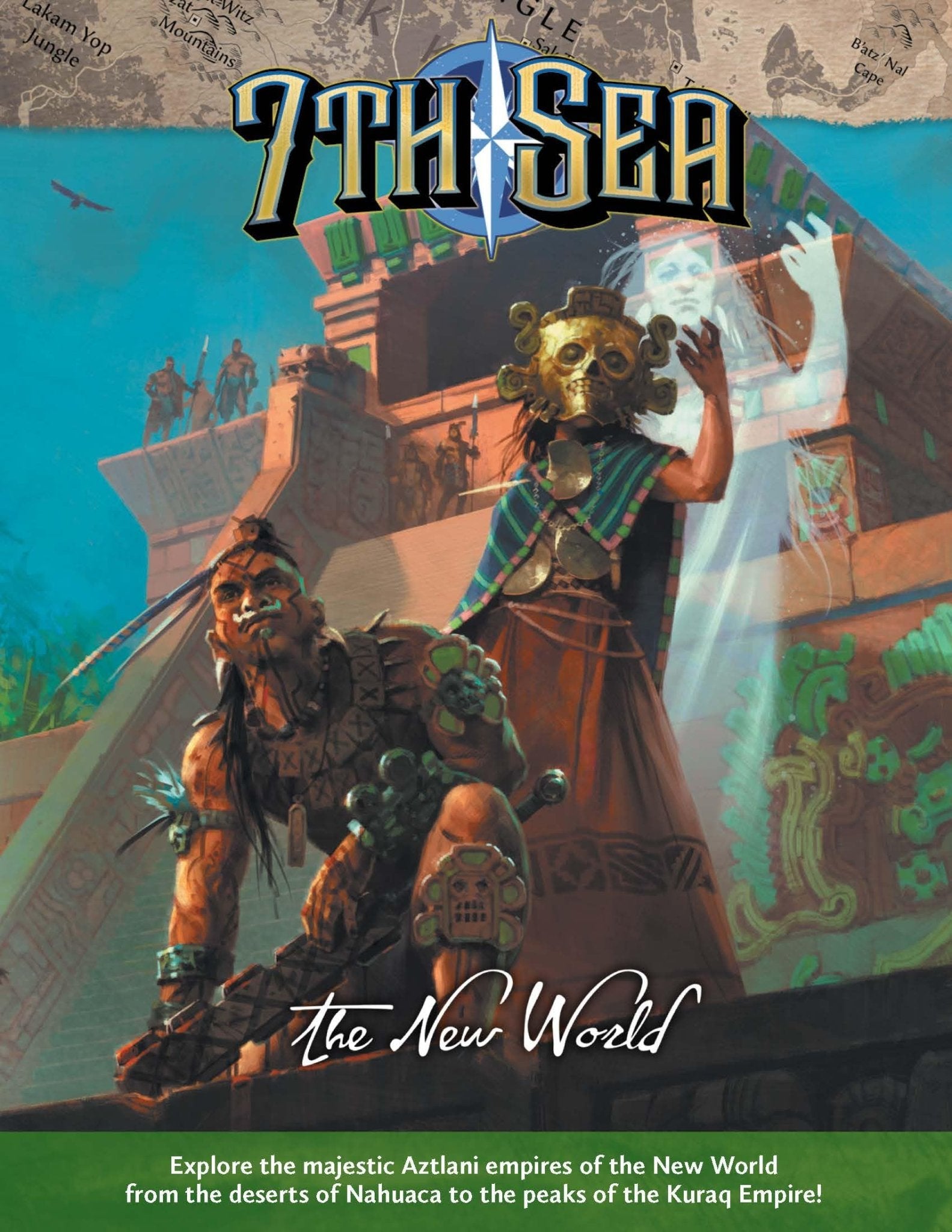 John Wick Presents 7th Sea RPG: 2nd Edition - The New World - Lost City Toys