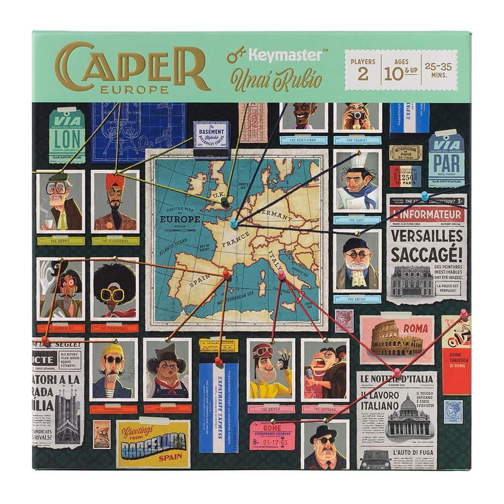 Keymaster Games Caper: Europe - Lost City Toys