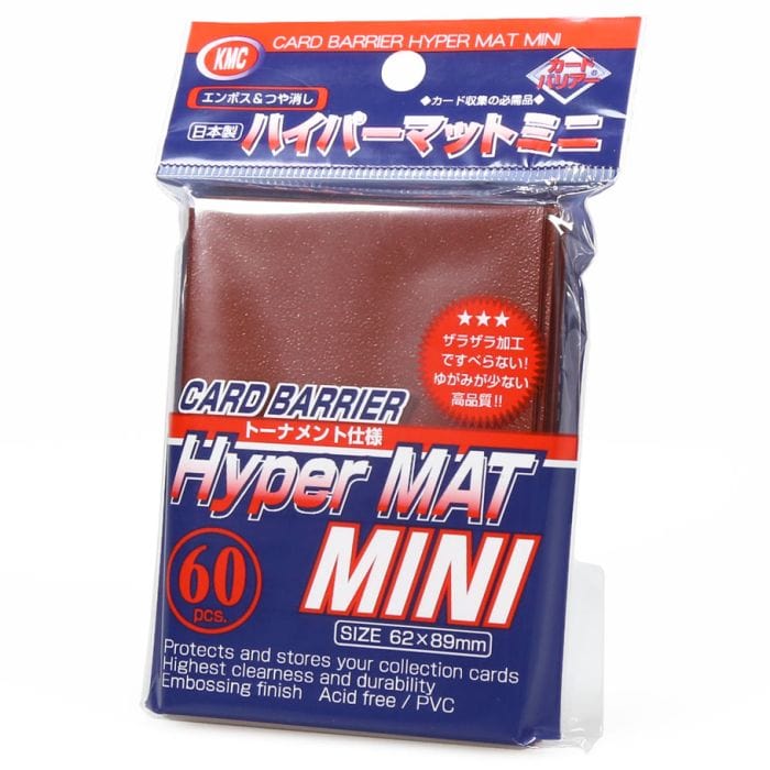 KMC Sleeves Card Accessories KMC Sleeves Deck Protector: Mini Hyper Red (60)
