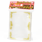 KMC Sleeves Deck Protector: Character Guard Clear with Gold Scroll (60) - Lost City Toys