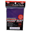 Kmc Usa Sleeves: Hyper Matte Purple (80) - Lost City Toys