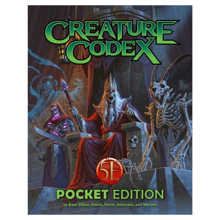 Kobold Press D&D 5E: Creature Codex: Pocket Edition - Lost City Toys