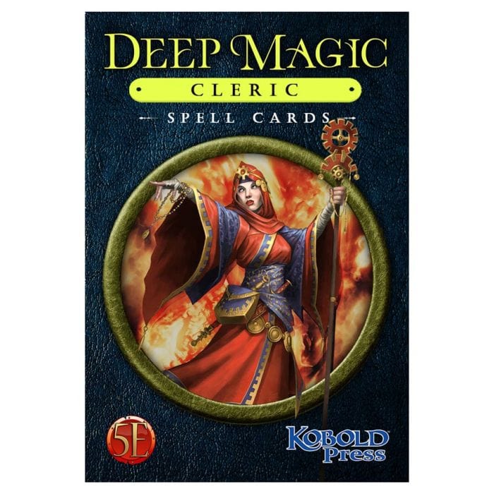 Kobold Press D&D 5E: Deep Magic Spell Cards: Cleric - Lost City Toys